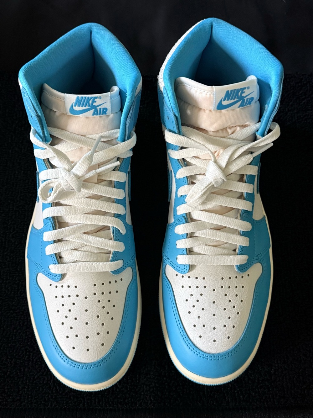 Mens Size 11.5 Jordan 1 retro high UNC reimagined